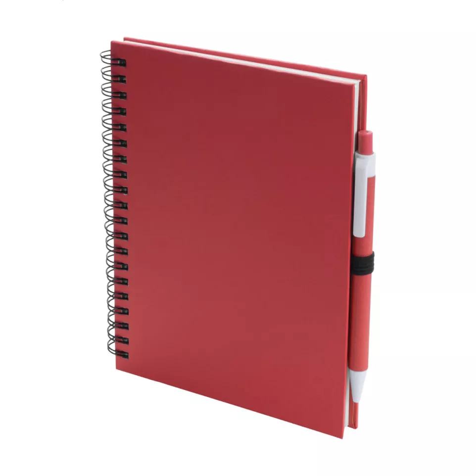 Corylus red  notebook 