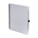 Corylus white  notebook 