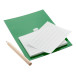 Pecfri green  magnetic notepad 