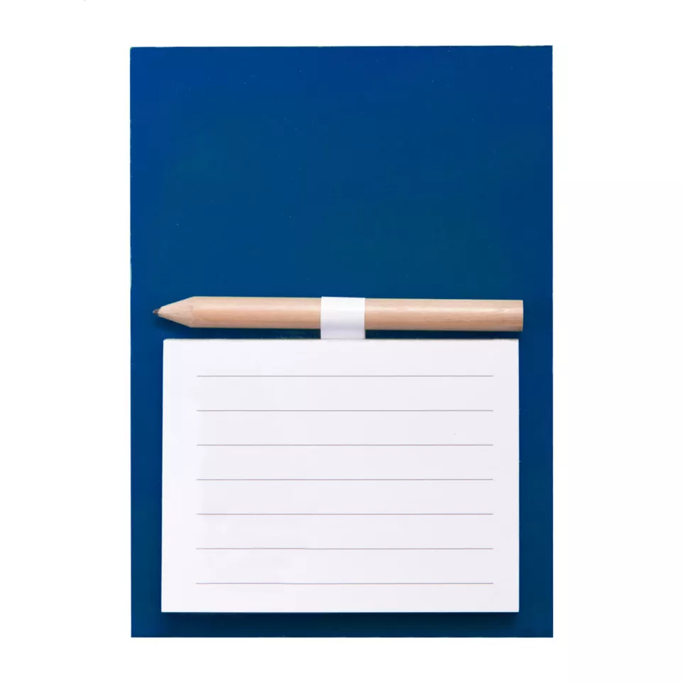 Pecfri blue  magnetic notepad 