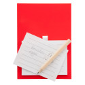 Pecfri red  magnetic notepad 