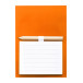 Pecfri orange  magnetic notepad 
