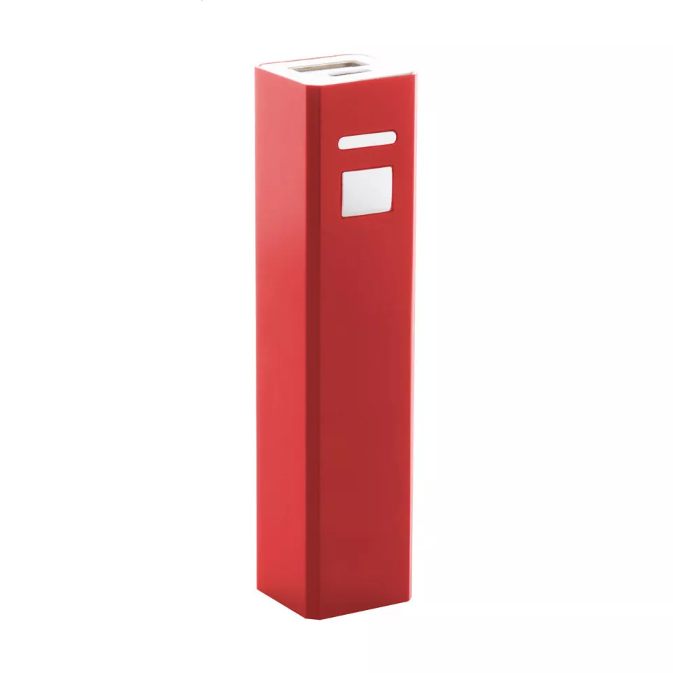 Balzur red  USB power bank 