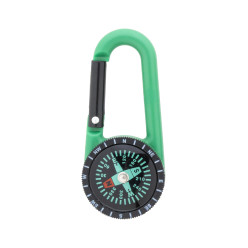Edmund green black carabiner 