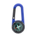 Edmund blue black carabiner 