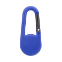 Edmund blue black carabiner 