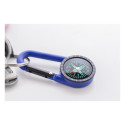 Edmund blue black carabiner 