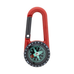 Edmund red black carabiner 