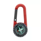 Edmund red black carabiner 