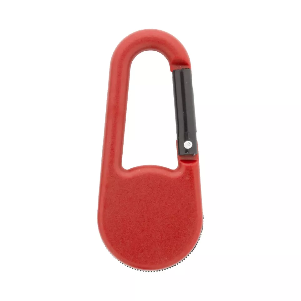 Edmund red black carabiner 