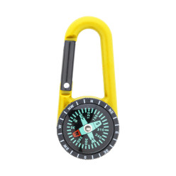 Edmund yellow black carabiner 