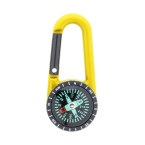 Edmund yellow black carabiner 