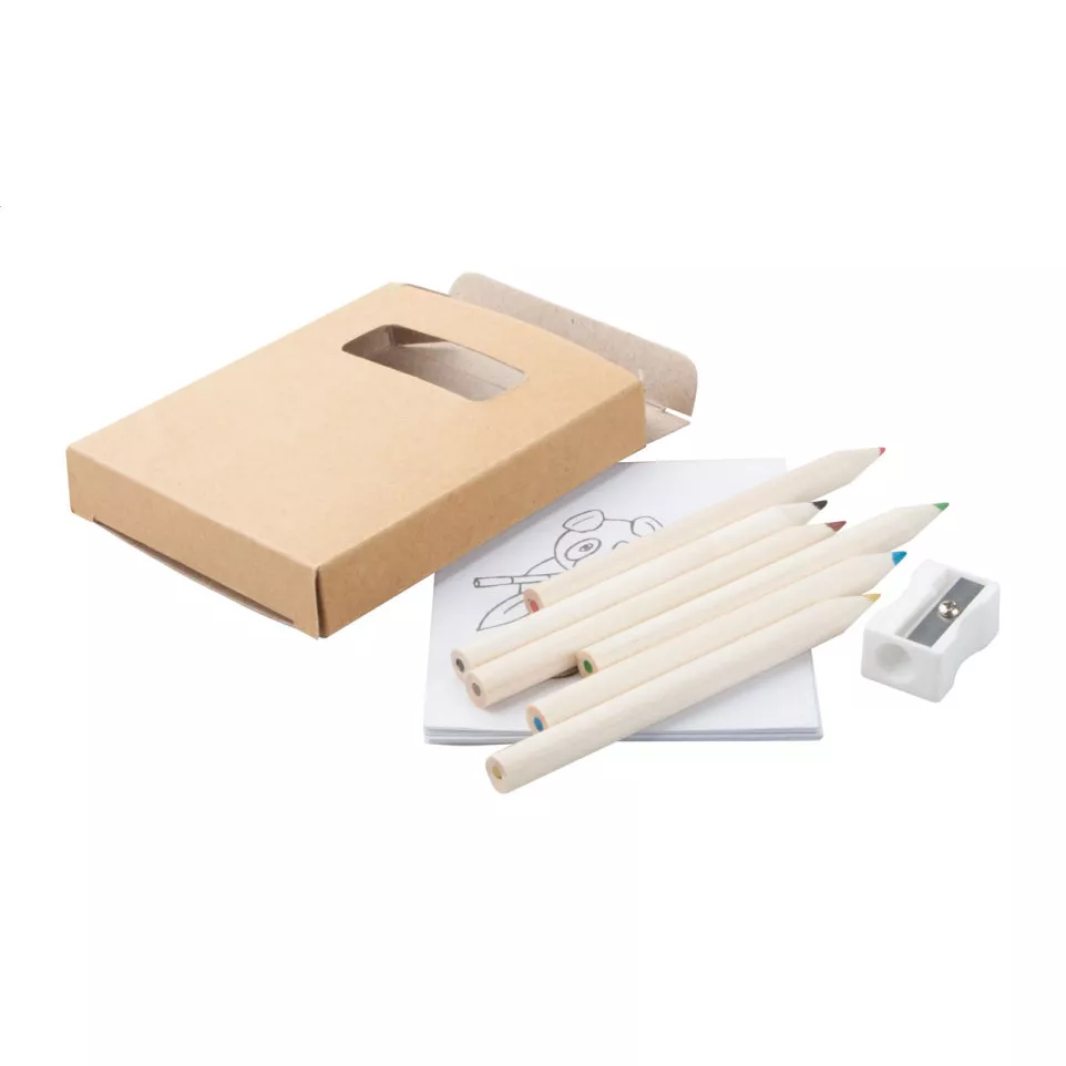 Paola naturelle  set de 6 crayons 