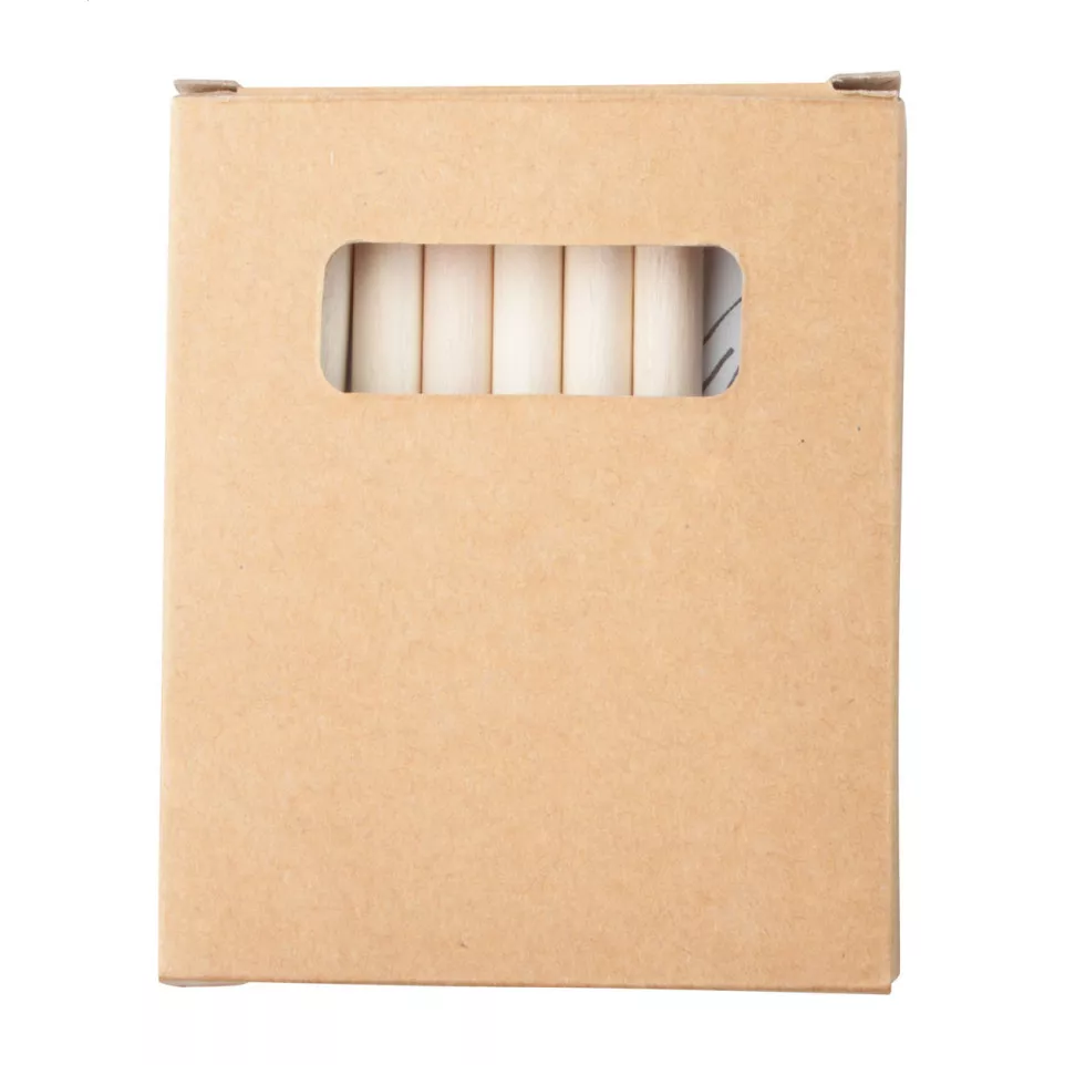 Paola naturelle  set de 6 crayons 