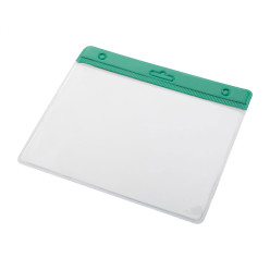 Bahhol vert transparent porte-badge 