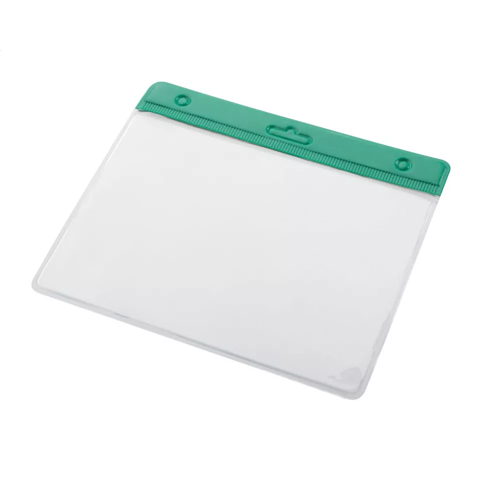 Bahhol vert transparent porte-badge 
