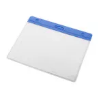 Bahhol bleu transparent porte-badge 