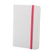 Pendula A6 pink white notebook 
