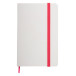 Pendula A6 fuchsia blanc carnet de notes 
