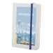 Pendula A6 blue white notebook 