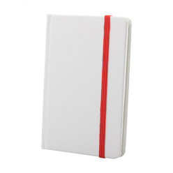 Pendula A6 rouge blanc carnet de notes 