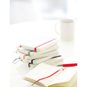 Pendula A6 red white notebook 