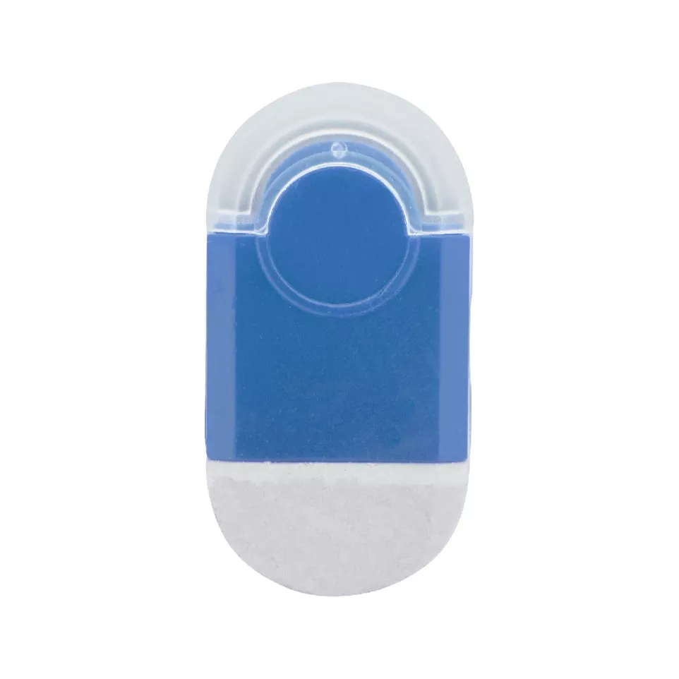 Pencix blue white eraser and sharpener 