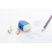 Pencix blue white eraser and sharpener 