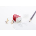 Pencix red white eraser and sharpener 