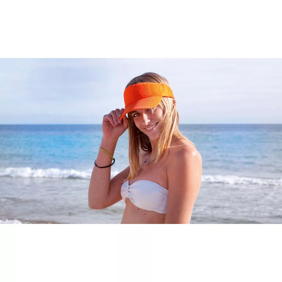 Volley orange  sun visor 