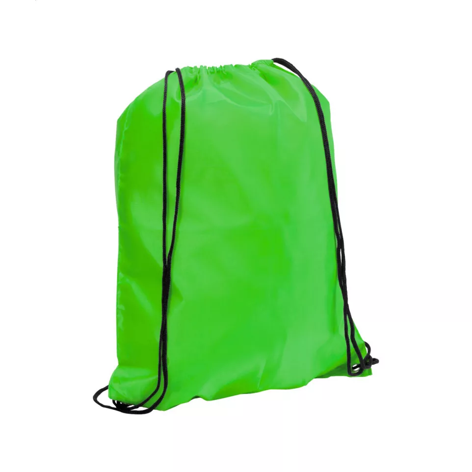 Druuk lime green  drawstring bag 