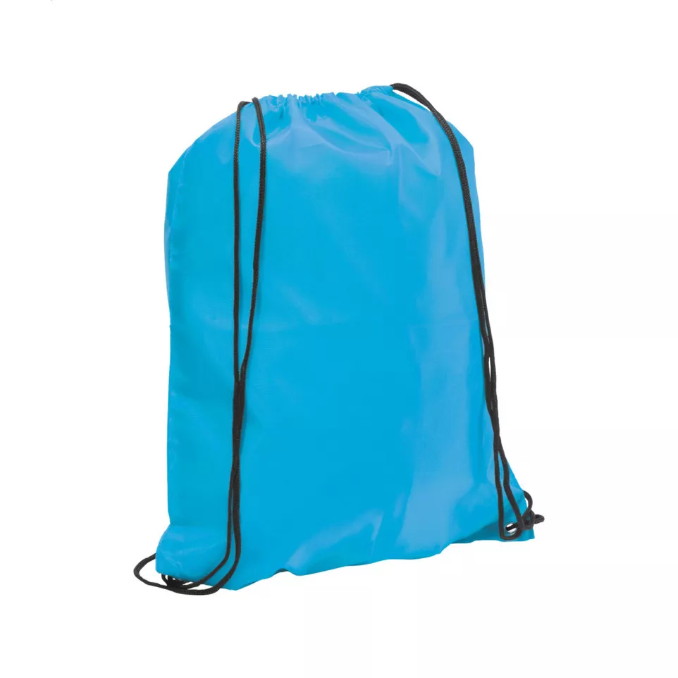 Druuk light blue  drawstring bag 