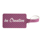London white  luggage tag 