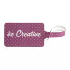 London white  luggage tag 