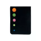 Minok black  sticky notepad 