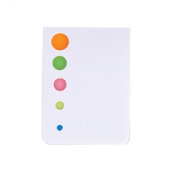 Minok white  sticky notepad 