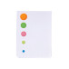 Minok white  sticky notepad 