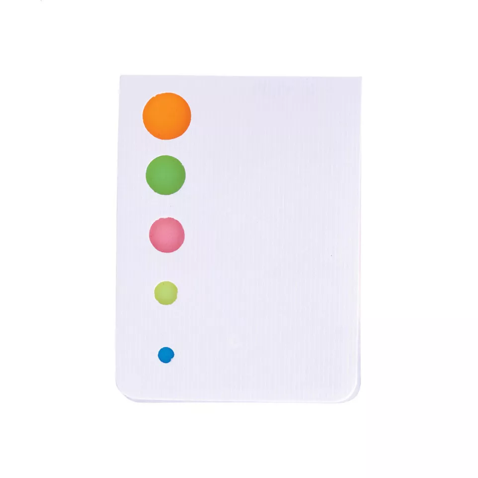 Minok white  sticky notepad 