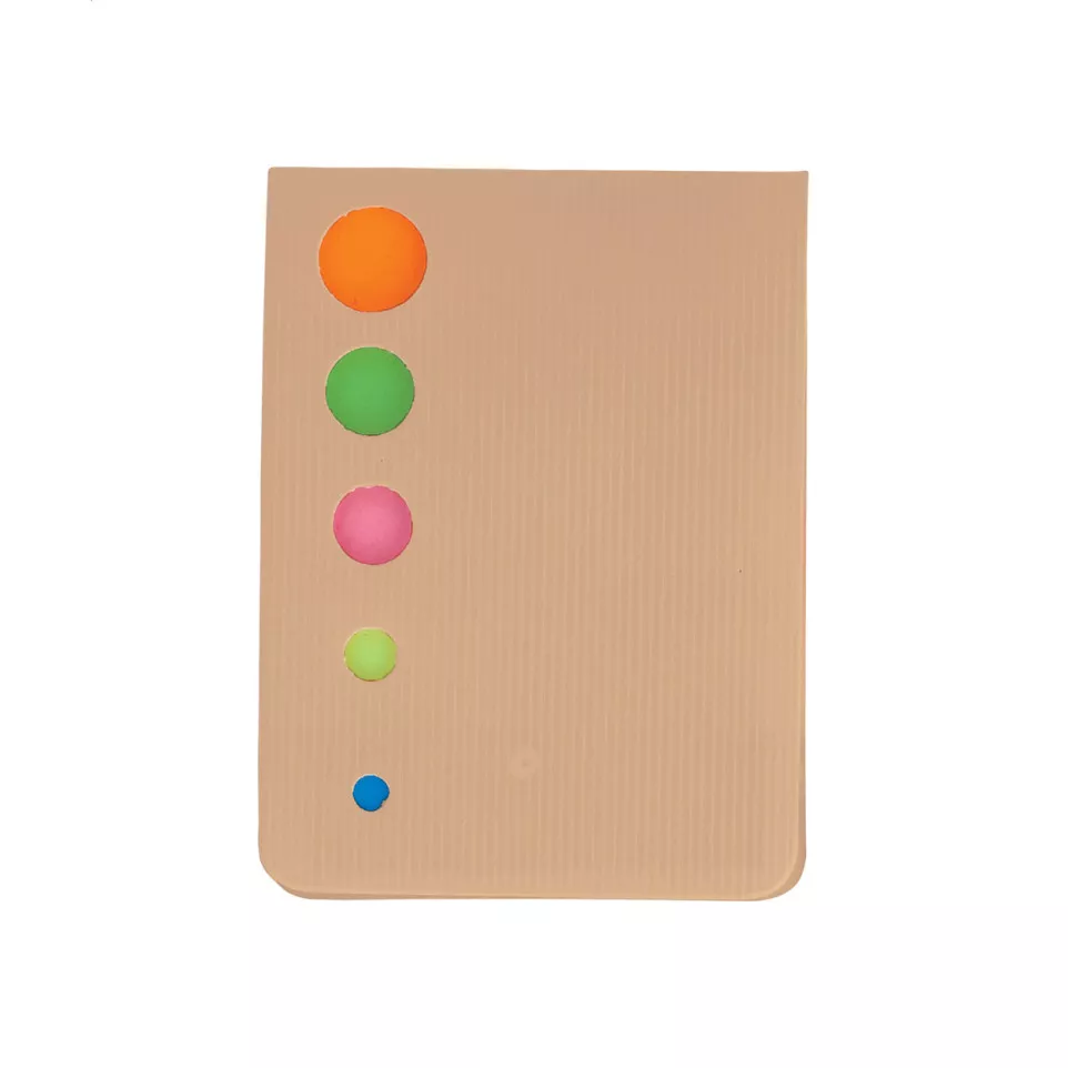 Minok beige  sticky notepad 