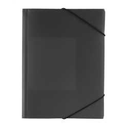 Duppoc black  PP document folder 
