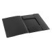 Duppoc black  PP document folder 
