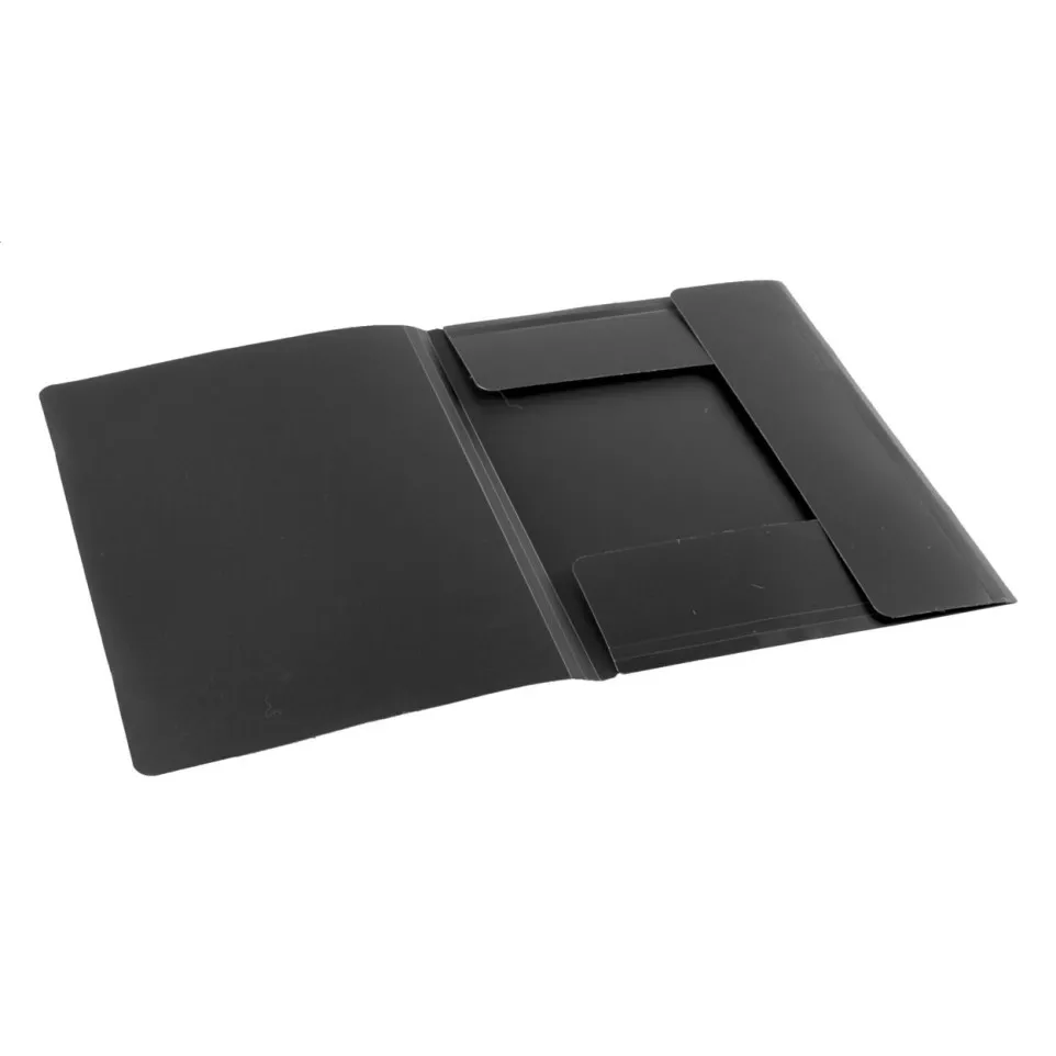 Duppoc black  PP document folder 