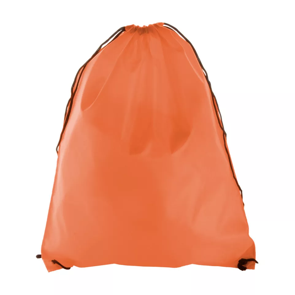 Druuk orange  drawstring bag 