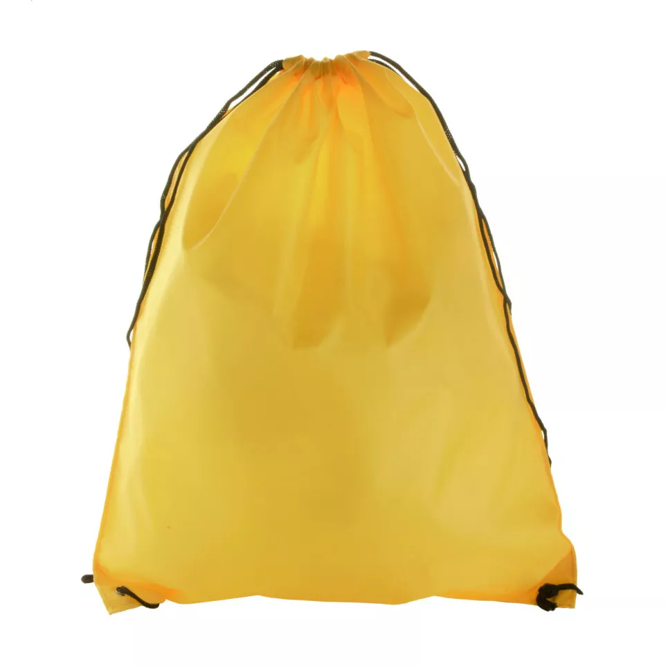 Druuk yellow  drawstring bag 