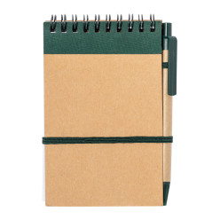 Platanus A6 green natural notebook 