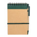 Platanus A6 green natural notebook 