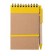 Platanus A6 yellow natural notebook 