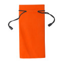 Stringa orange noir pochette pour lunettes 