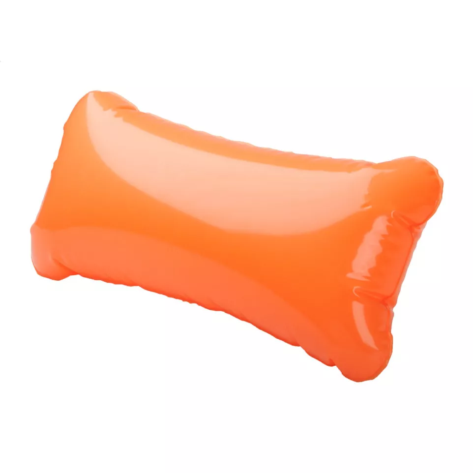 Cerros orange  beach pillow 