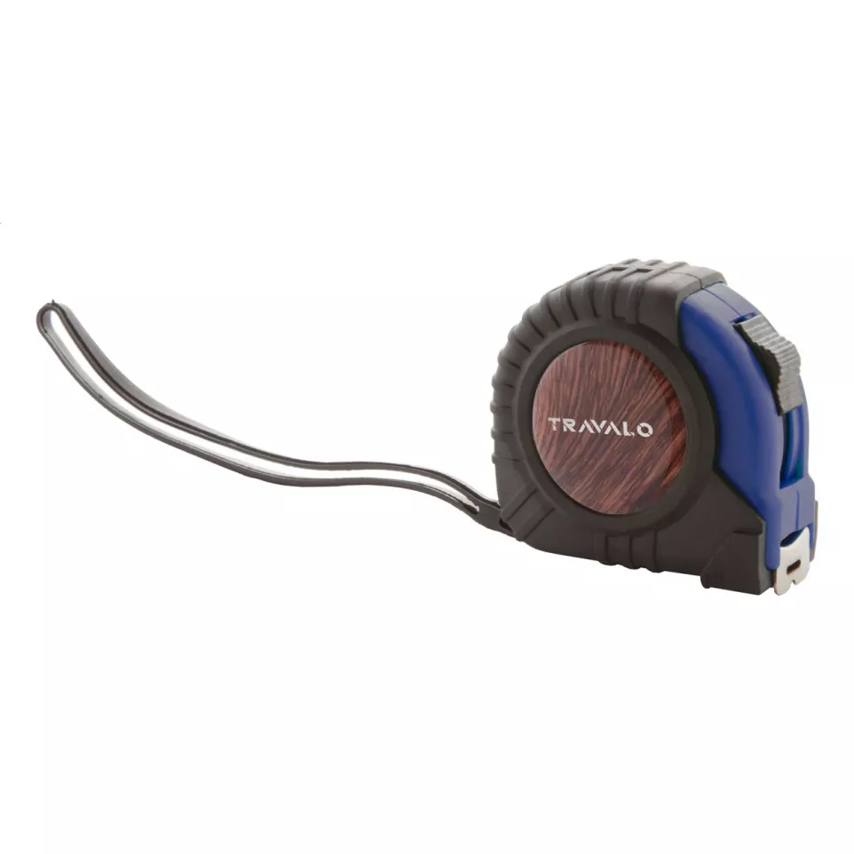 Meter 3M bleu noir mètre ruban, 3 m. 